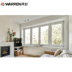 WDMA 60 Window Double Glazing Insulation Window Low E Double Glazed Windows Casement Aluminum