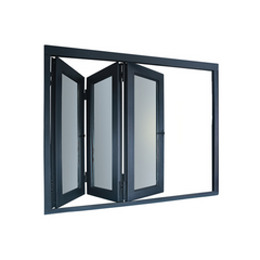 High End Aluminum Folding Glass Windows Folding Balcony Outdoor Window on China WDMA