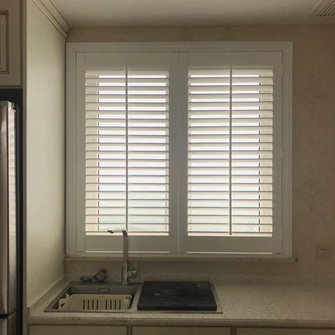 High Quality Custom Made PVC Plantation Windows Shutters