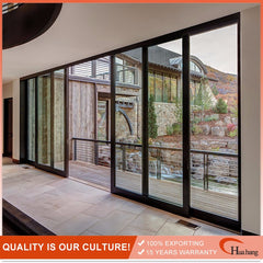 High Quality Durable Using Multi Track Aluminium Sliding Glass Doors on China WDMA