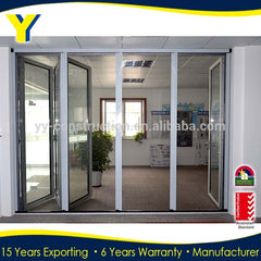 High Quality Exterior Glass Folding Doors Saving Space for Houses / Bifold Doors on China WDMA