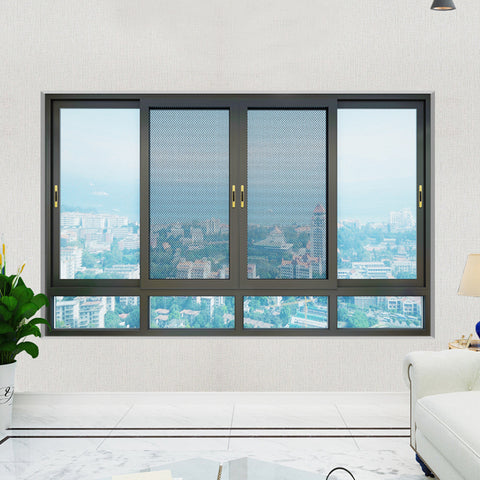 High Quality Thermal Break Window Design Aluminum Sliding Window Price Apartment Window For Building on China WDMA