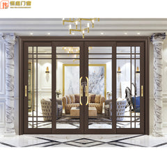 High-end aluminum sliding door system balcony sliding door fire anti-theft heavy-duty aluminum sliding door made in China on China WDMA