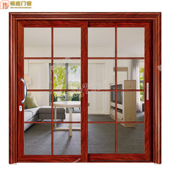 High-end aluminum sliding door system balcony sliding door fire anti-theft heavy-duty aluminum sliding door made in China on China WDMA