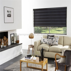 High quality Factory wholesale Custom curtains and zebra blinds windows with built in blinds on China WDMA