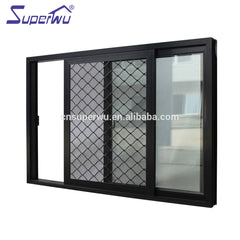 High quality factory horizontal reception sliding window door treatments glass Low Price on China WDMA