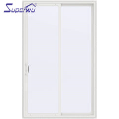 High quality pvc balcony 3 panel sliding glass door on China WDMA