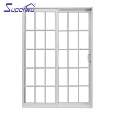 High quality pvc balcony 3 panel sliding glass door on China WDMA