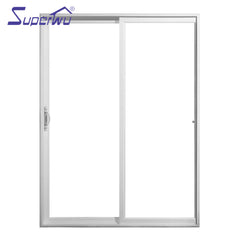 High quality pvc balcony 3 panel sliding glass door on China WDMA