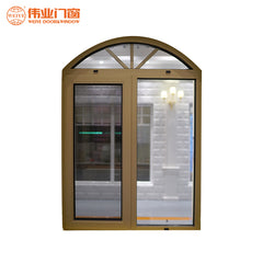 High quality single glass aluminium sliding casement window on China WDMA