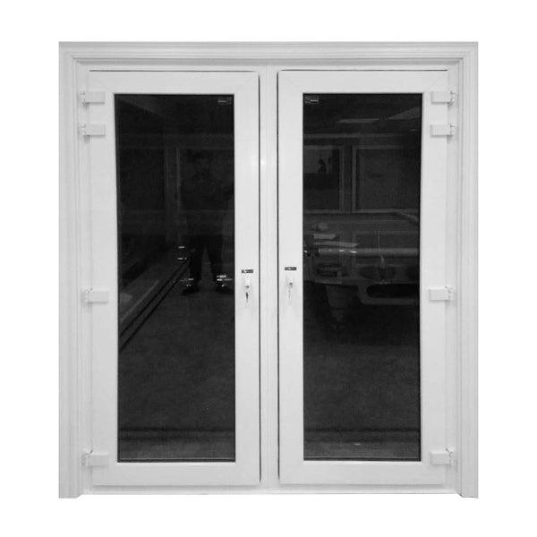 High quality tempered glass casement upvc windows doors price on China WDMA