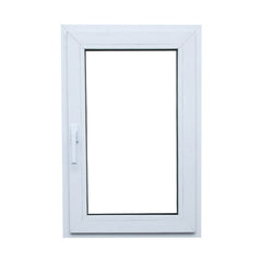 High quality tempered glass pvc casement window UPVC vinyl window on China WDMA