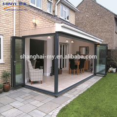 High quality villa used exterior french doors glass bi fold door on China WDMA on China WDMA