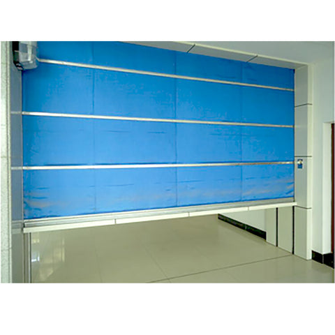 High speed roll up door insulated high speed shutter pvc door industrial door on China WDMA