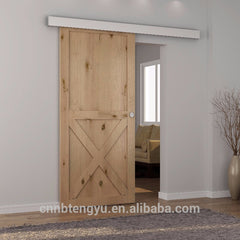 Home Office Interior Closet Door Aluminum Alloy Track /Sliding barn door hardware hanging sliding track on China WDMA