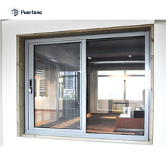 WDMA Best Selling 60x48 Windows - Horizontal Pattern Three Panel Triple Pane Interior Metal Office Glass Sliding Window Design