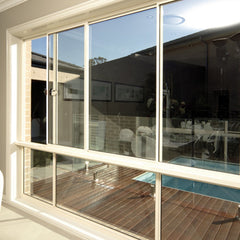 Horizontal aluminium casement window/double glazed windows and doors on China WDMA