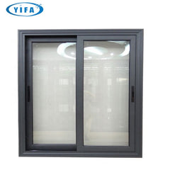 Hot Sale high quality modern house design Aluminum Frame double glazed Sliding Glass Window profile on China WDMA