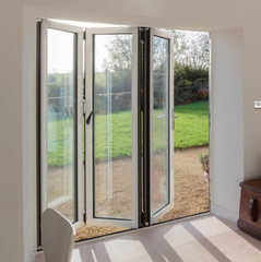 Hot sale High quality aluminum folding glass patio door with good price on China WDMA