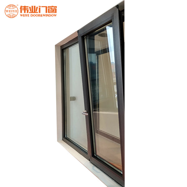 Hot sale aluminium tilt and turn french style curtain aluminium windows style in pakistan