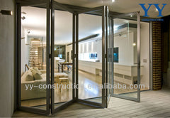 Hot sale double open exterior aluminum hinged french doors price on China WDMA