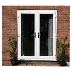 Hot sale factory direct guangzhou geasy insect screen door grey double glaze glass with internal blinds Lowest Price on China WDMA