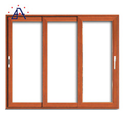 Hot sell Powder coated aluminum frame horizontal slider with double glazed glass on China WDMA