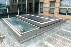 Hot selling Automatic sliding skylight for roof with built in blind on China WDMA