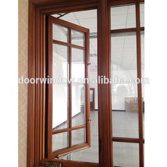 Hot selling product wooden window makers awning designs wood on China WDMA