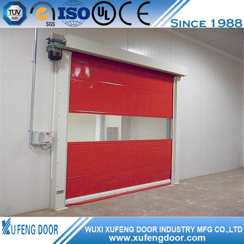 Industry Pvc High Speedrolling Door With Radar on China WDMA