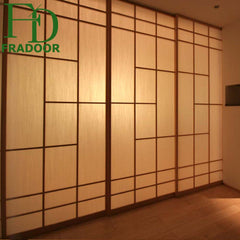 Interior Double Wooden Japanese Shoji Sliding Door on China WDMA