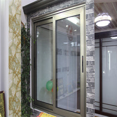 Interior Home Lift Windows Impact Resistant Grill Design Burglar Proof Sliding Window on China WDMA