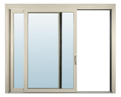 Japan Aluminum double glazed sliding plate glass door windows