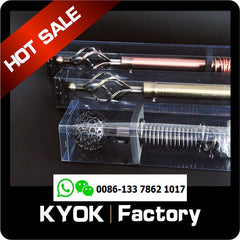 KYOK New! Curtain Rod Series in PVC Box, Fancy Curtain Pole /Track System of PVC Packing on China WDMA