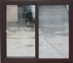 LZ upvc frame glass sliding window with mosquito screen net cheap project windows pvc china supplier on China WDMA