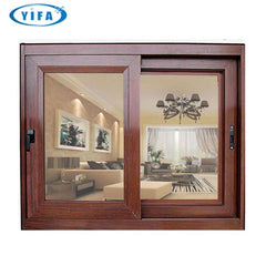 Latest design aluminum sliding glass window easy to install for sale on China WDMA