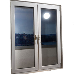 Latest house windows door designs double glazed aluminum glass tilt and turn windows on China WDMA