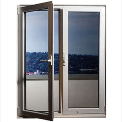 Latest house windows door designs double glazed aluminum glass tilt and turn windows on China WDMA