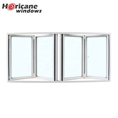 Long 4 panel aluminum bifold folding windows on China WDMA