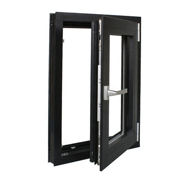 Low-E glass frame aluminum casement window hinged window price on China WDMA