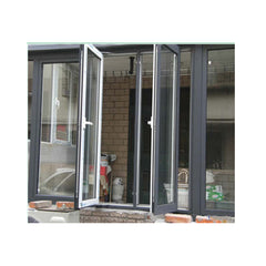 Low cost aluminum clad casement windows and doors with double glasses and china high quality hardware on China WDMA