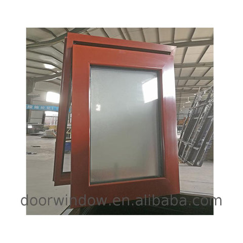 WDMA Noise Reduction Window - Low price double pane windows noise reduction awning window curved aluminium frames