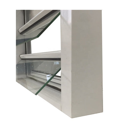 Low price durable aluminium frame glass louver windows on China WDMA