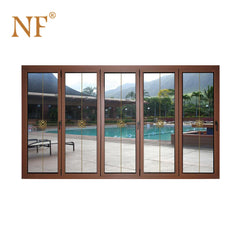 Lowe Glass European Style french bifold doors interior on China WDMA