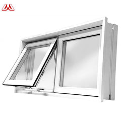 Luxury Aluminum Wood Finish Windows With Different Colors Burglar Proof Casement Window on China WDMA