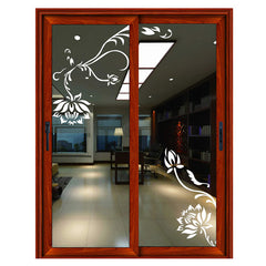 Made in China guaranteed quality sliding doors bedroom partition door tempered aluminum glass door on China WDMA