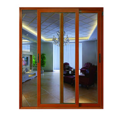 Made in China guaranteed quality sliding doors bedroom partition door tempered aluminum glass door on China WDMA