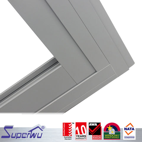 Manually operated aluminium sliding door with blind shutter used house interior on China WDMA