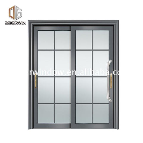 Manufactory Wholesale large patio doors opening sliding glass on China WDMA