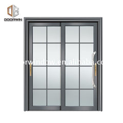 Manufactory Wholesale large patio doors opening sliding glass on China WDMA